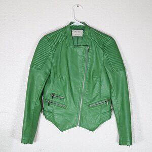 Zara Basics - Faux Leather Jacket (Women's Size XS)